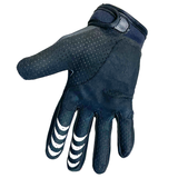 (Youth) Black/Aqua Gloves