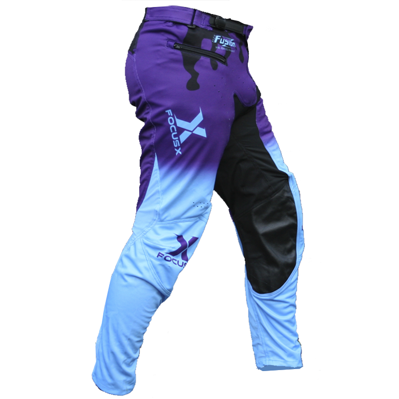 【HI FI FNK】Draw Dyeing Curved Pants Pants - HIFIFNK