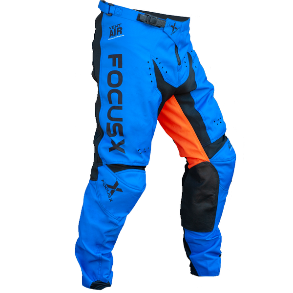 Electric Blue/Orange VENT AIR Pant – FocusX Gear
